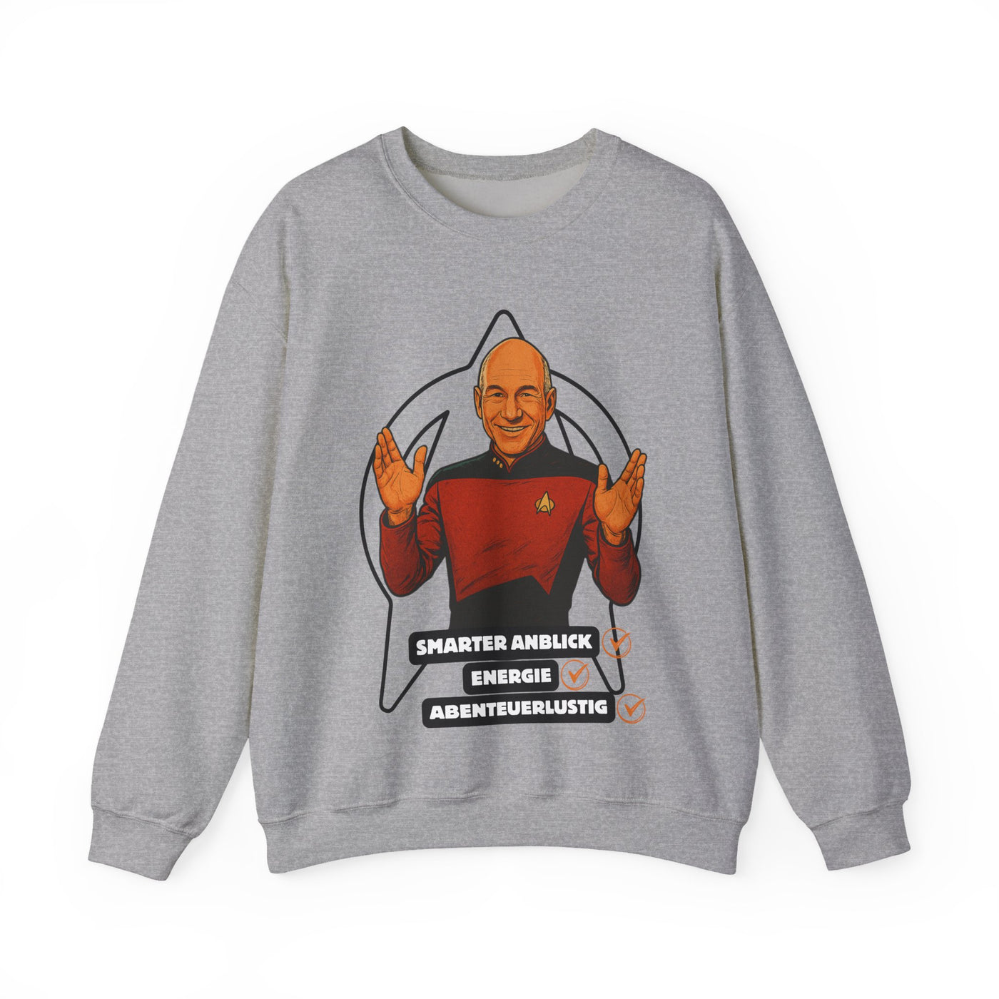 Smarter Captain PICARD– UNISEX SWEATSHIRT