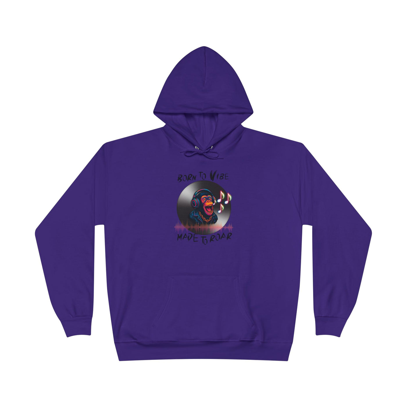 Born to Vibe Hoodie - cool monkey design / Monkey