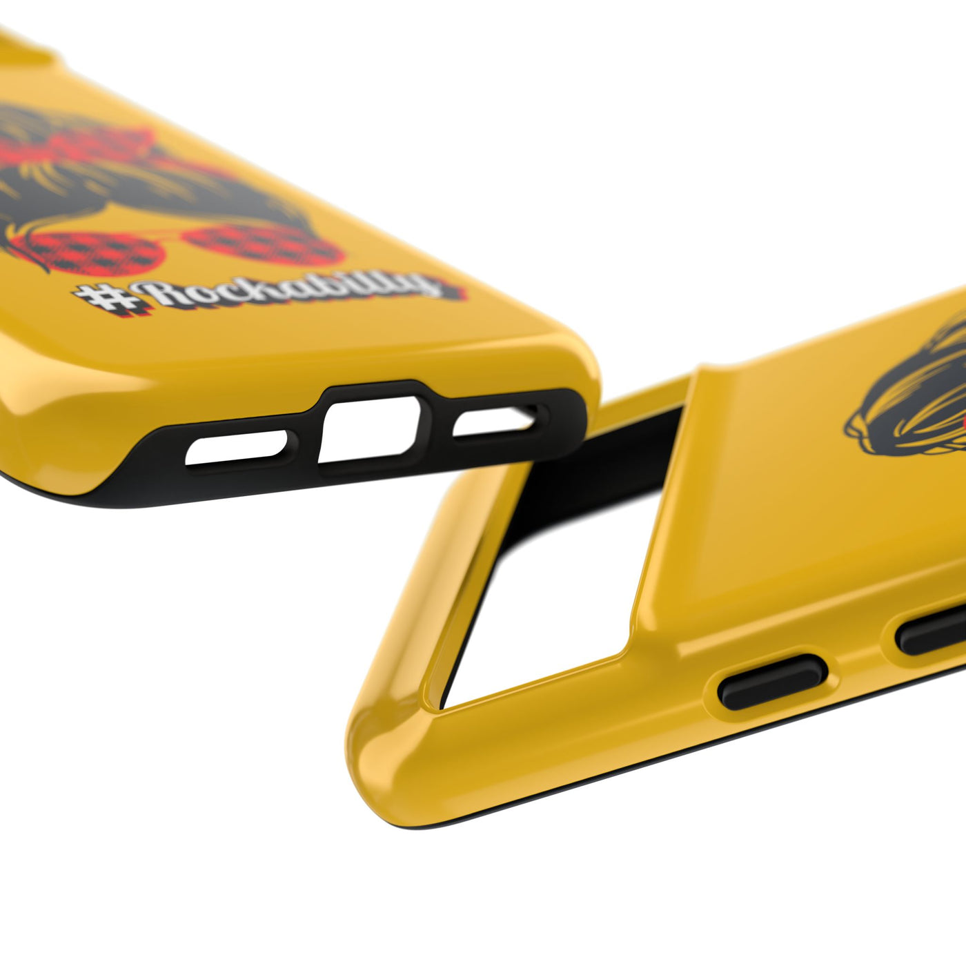 Handyhülle Rockabilly Phone Case, Vintage Scooter Design, Retro Style Cover