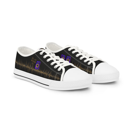 Bass Bass wir brauchen Bass- Sound Wave Men's Sneakers - Stylish | Kultfaser