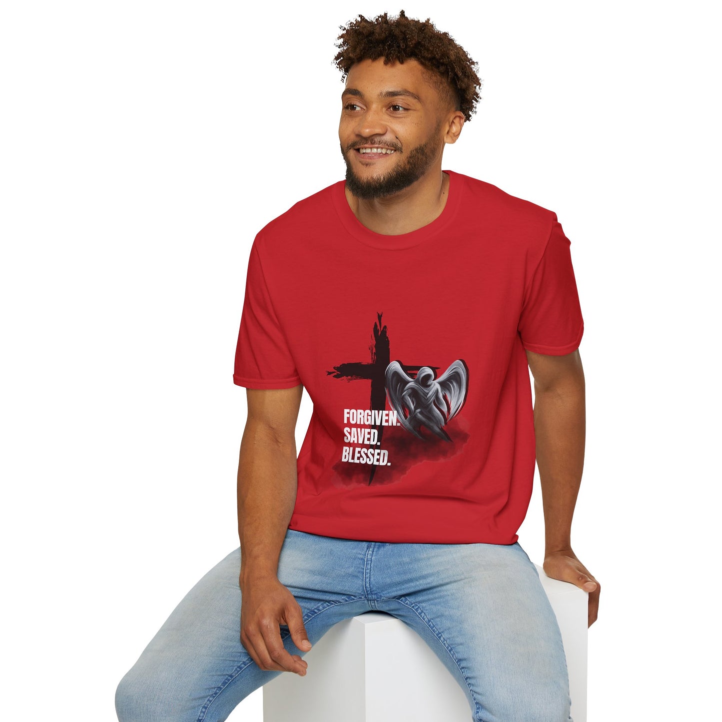Blessed Faith Unisex Softstyle T-Shirt  Jesus