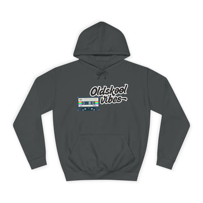 Oldskool Vibes- Hooded Sweatshirt - 'Oldskool' Graphic
