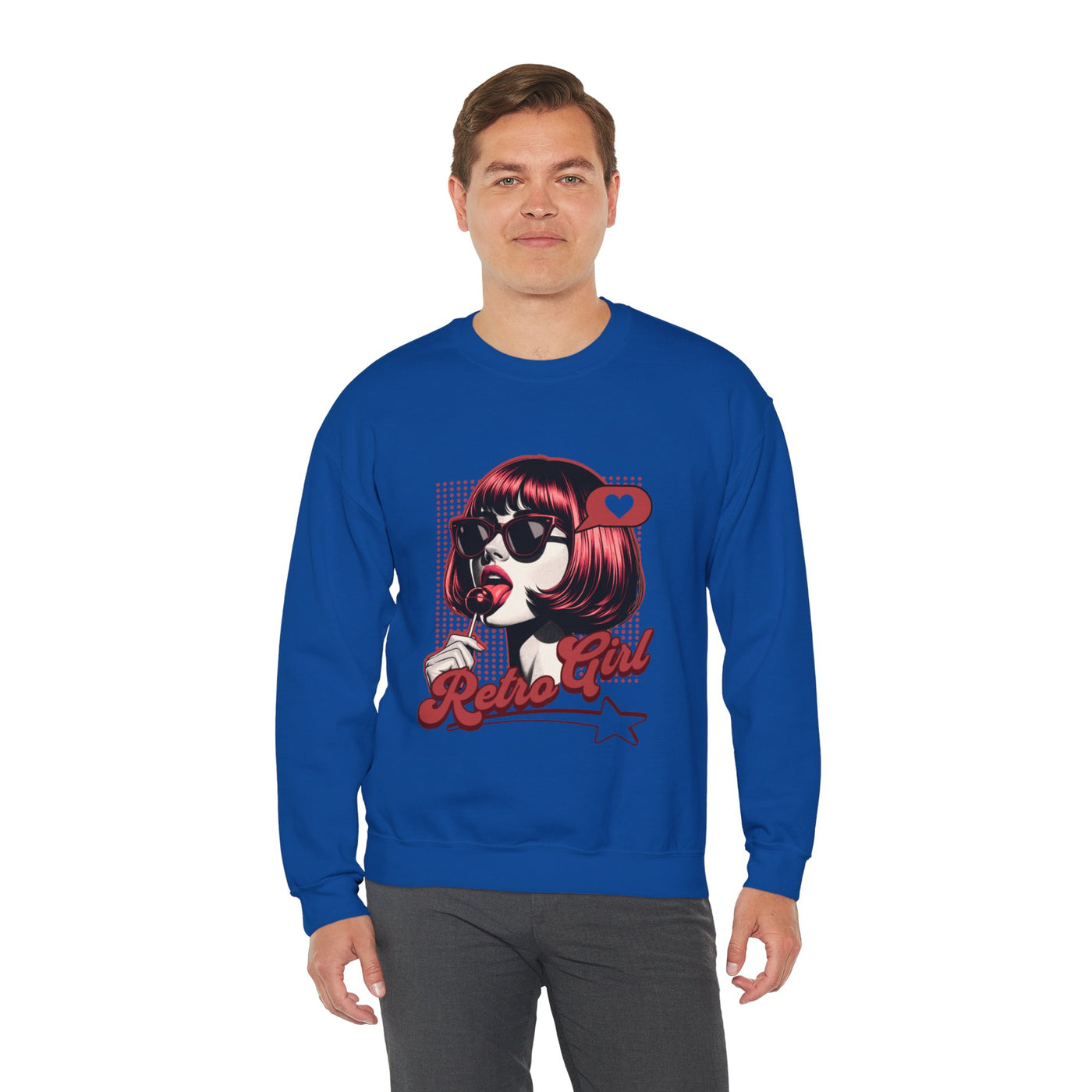 Retrogirl  Pop Art Women's Sweatshirt