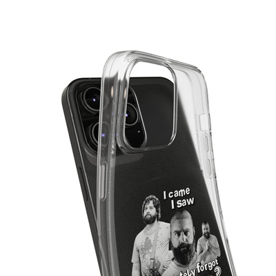 I Came, I Saw & Forgot, Alan Hangover -  Funny Phone Case  - Handyhülle -