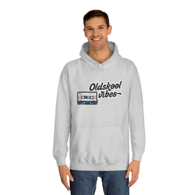 Oldskool Vibes- Hooded Sweatshirt - 'Oldskool' Graphic