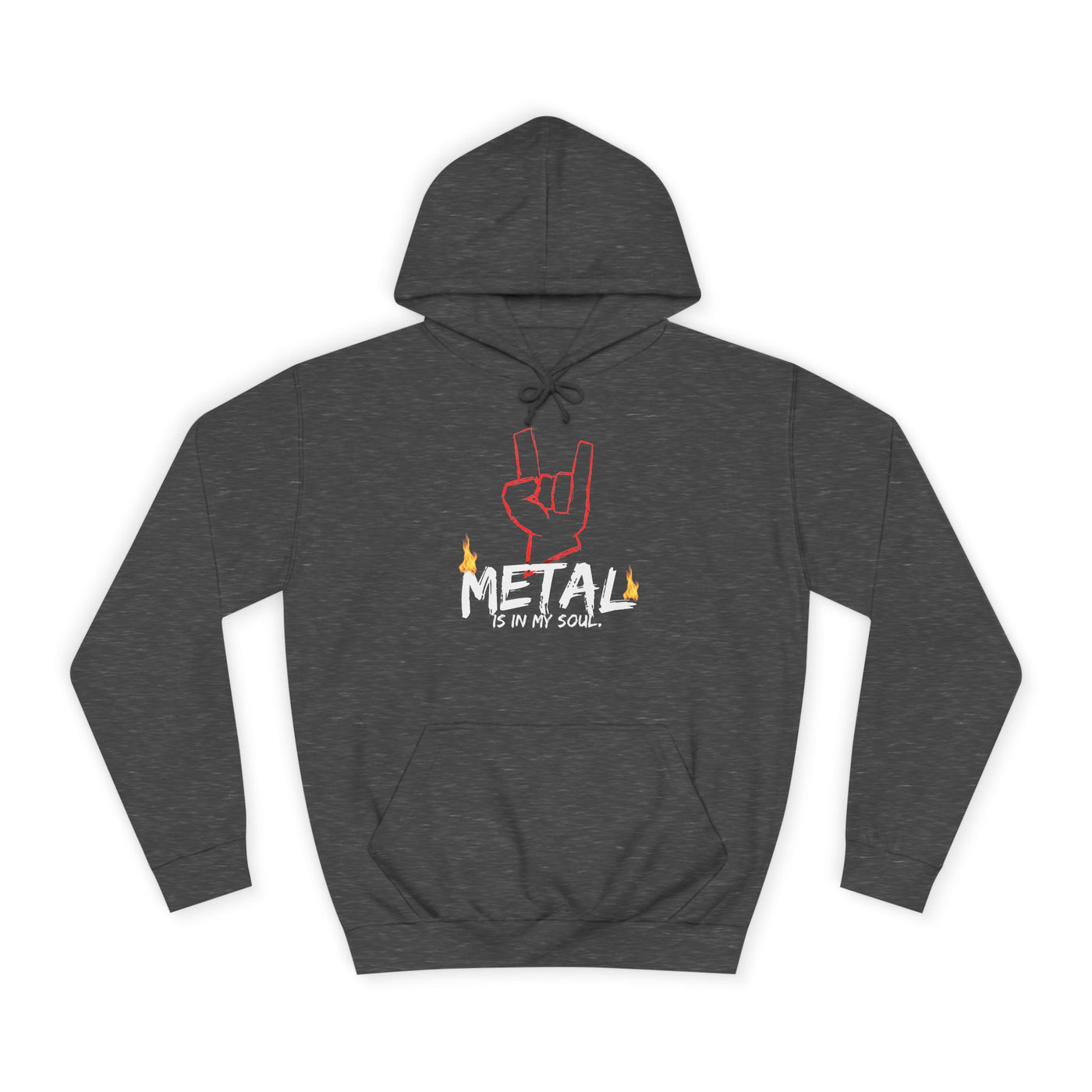 "Metal" Music Unisex College Hoodie