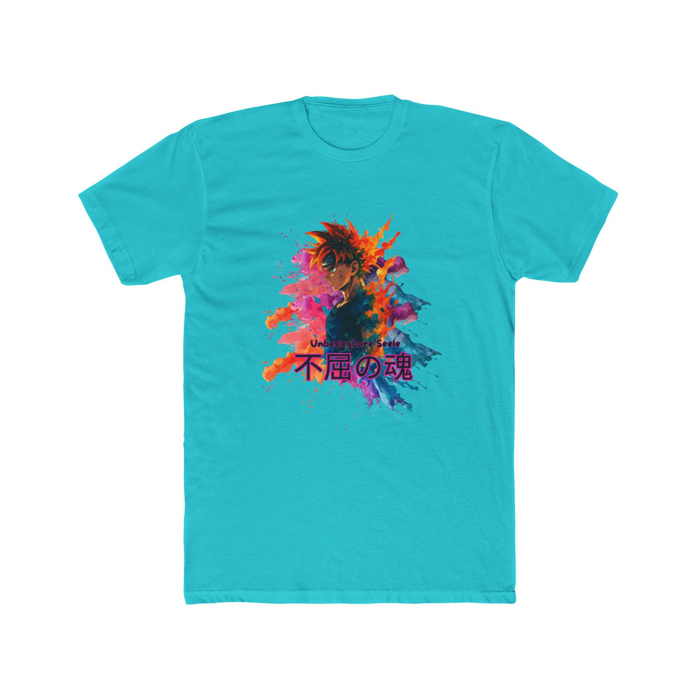 Vibrant Anime Art Unisex Cotton Crew Tee