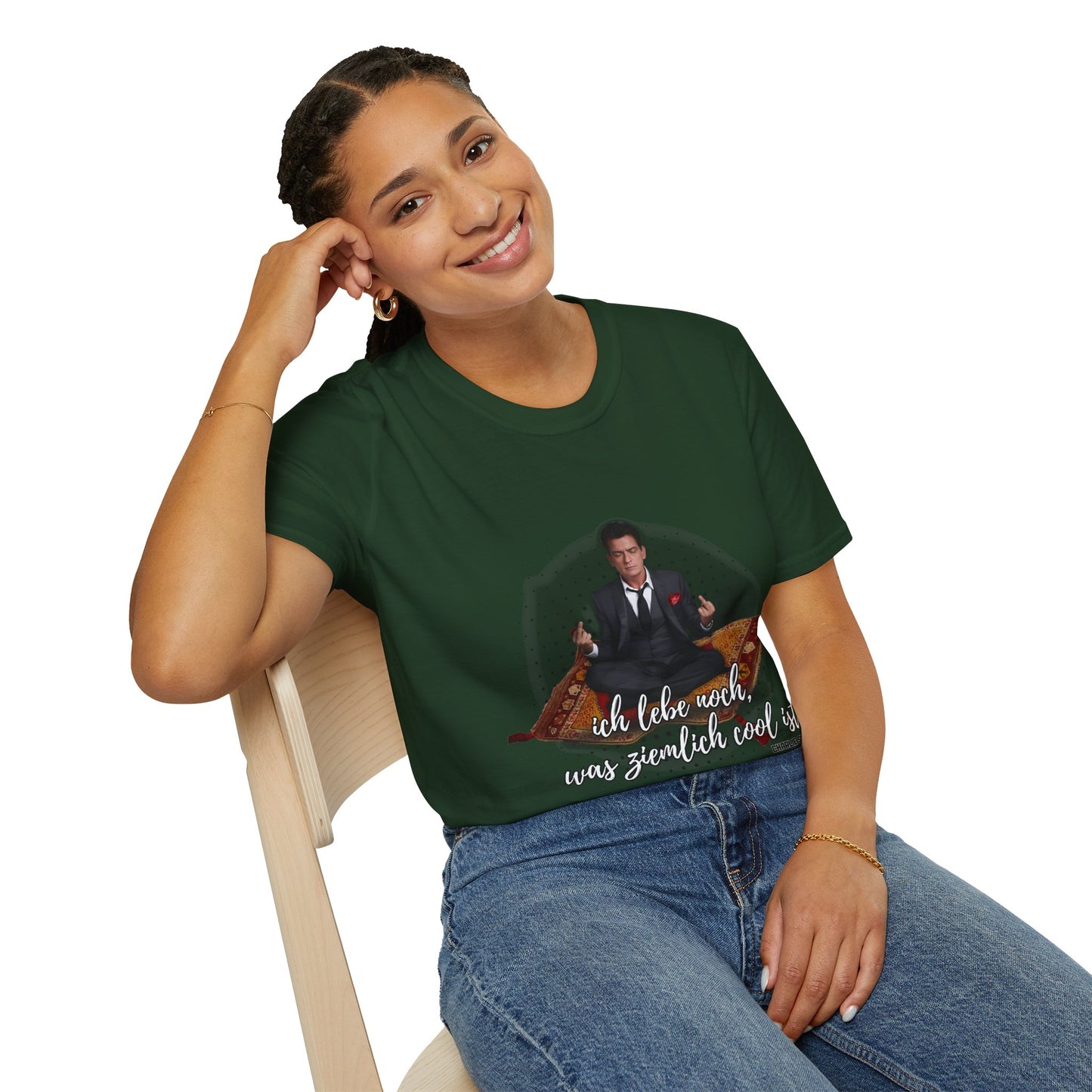 Ich lebe noch! T-Shirt Charlie Sheen