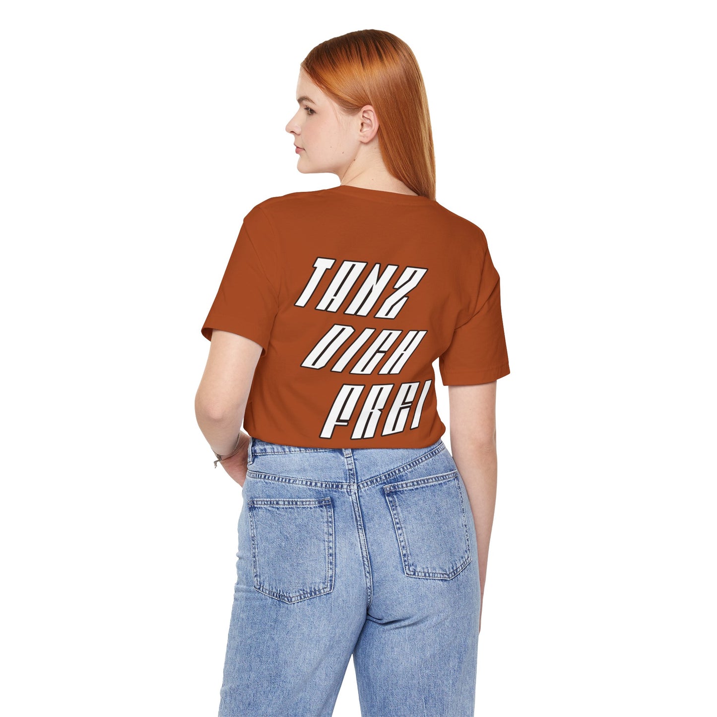 Tanz dich frei - Retro Techno Vibe Unisex Tee, Dance Party Shirt, Gift for Ravers, Festival Fashion,
