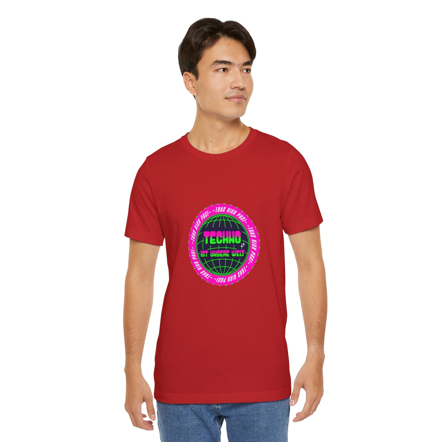 Tanz dich frei - Retro Techno Vibe Unisex Tee, Dance Party Shirt, Gift for Ravers, Festival Fashion,