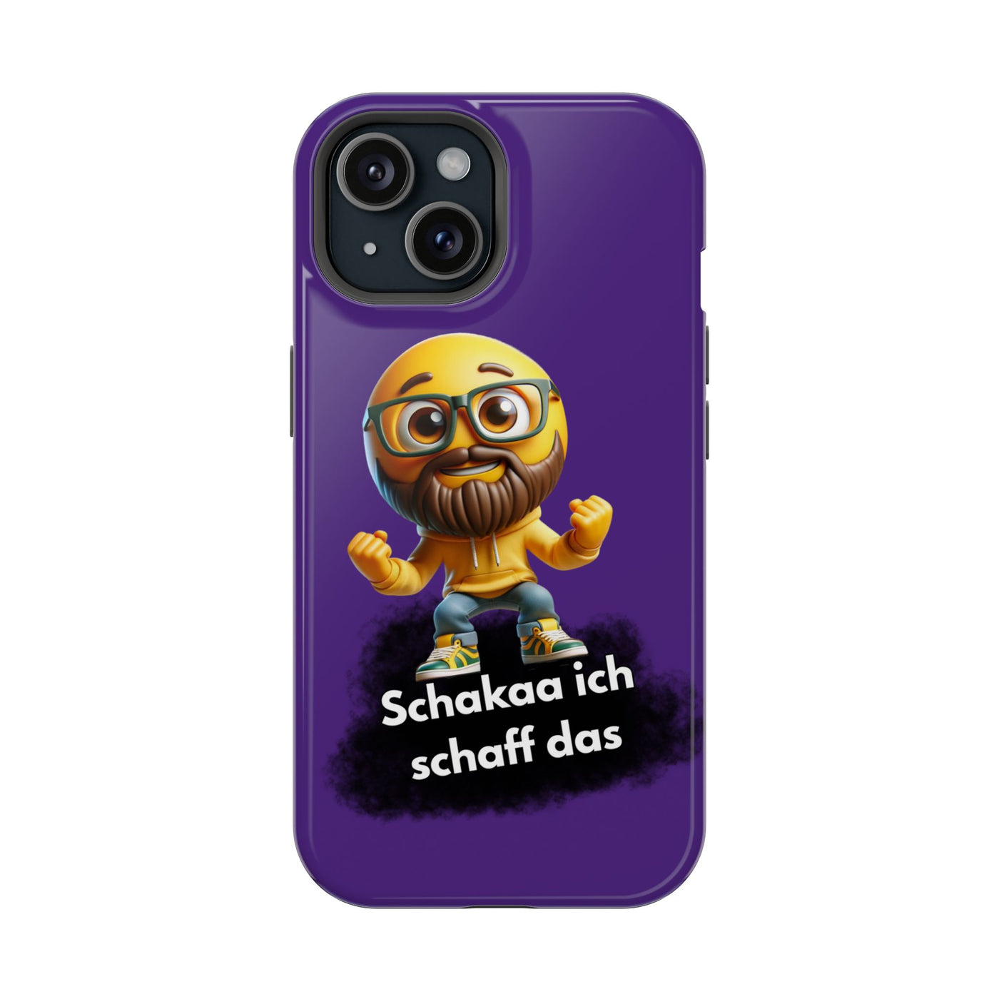 Motivational Impact-Resistant Phone Case - "Schakaa ich schaff das"