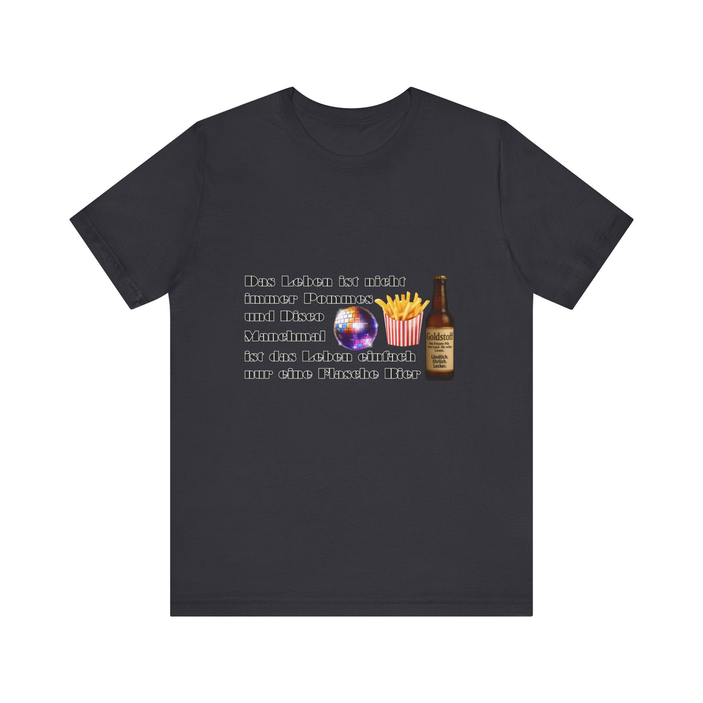 Fries, Disco &amp; Beer Shirt- Unisex