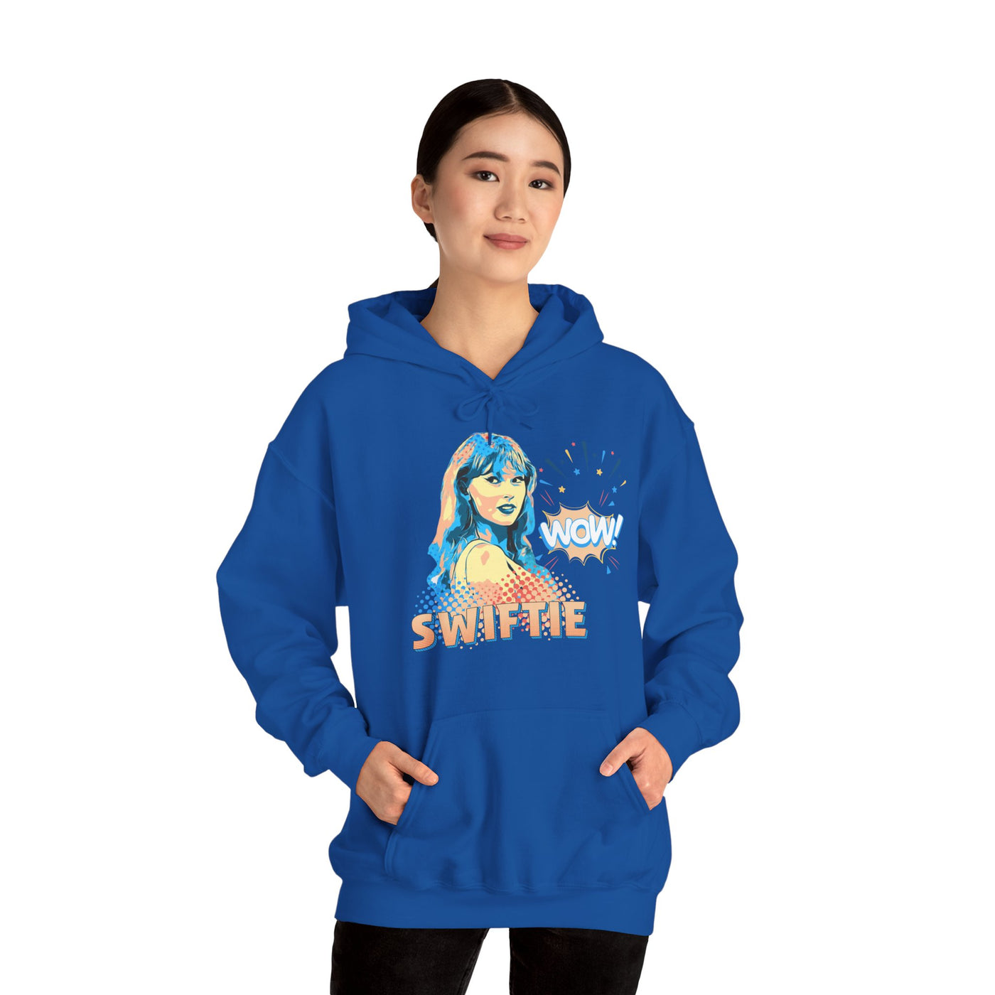 'SWIFTIE WOW' Unisex Heavy Blend™ Hooded Sweatshirt - Perfect Gift for Fans 
