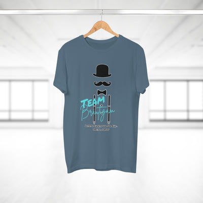 Team Bride Men's Groom "We celebrate the fairytale"