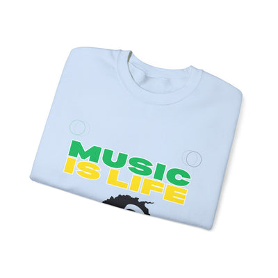 Music Is Life Bob Raggae Sweatshirt
