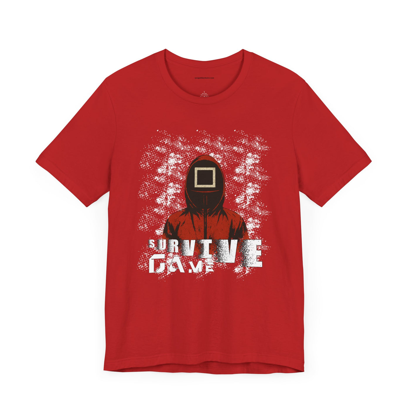 Squid Game Unisex Jersey Tee - Casual Graphic Shirt for Fans