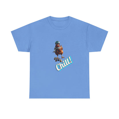 Chill Skateboarding Chicken Shirt