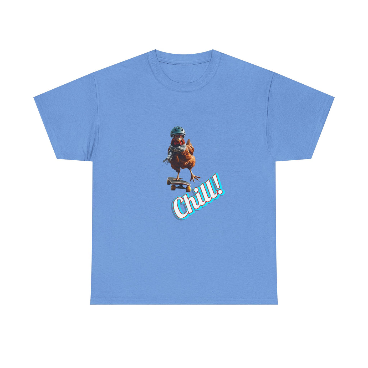Chill Skateboarding Chicken Shirt