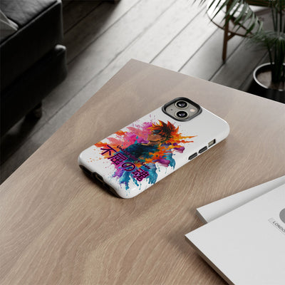 "unbesiegbare Seele" Tough Cases - Colorful Anime Phone Case Handyhülle