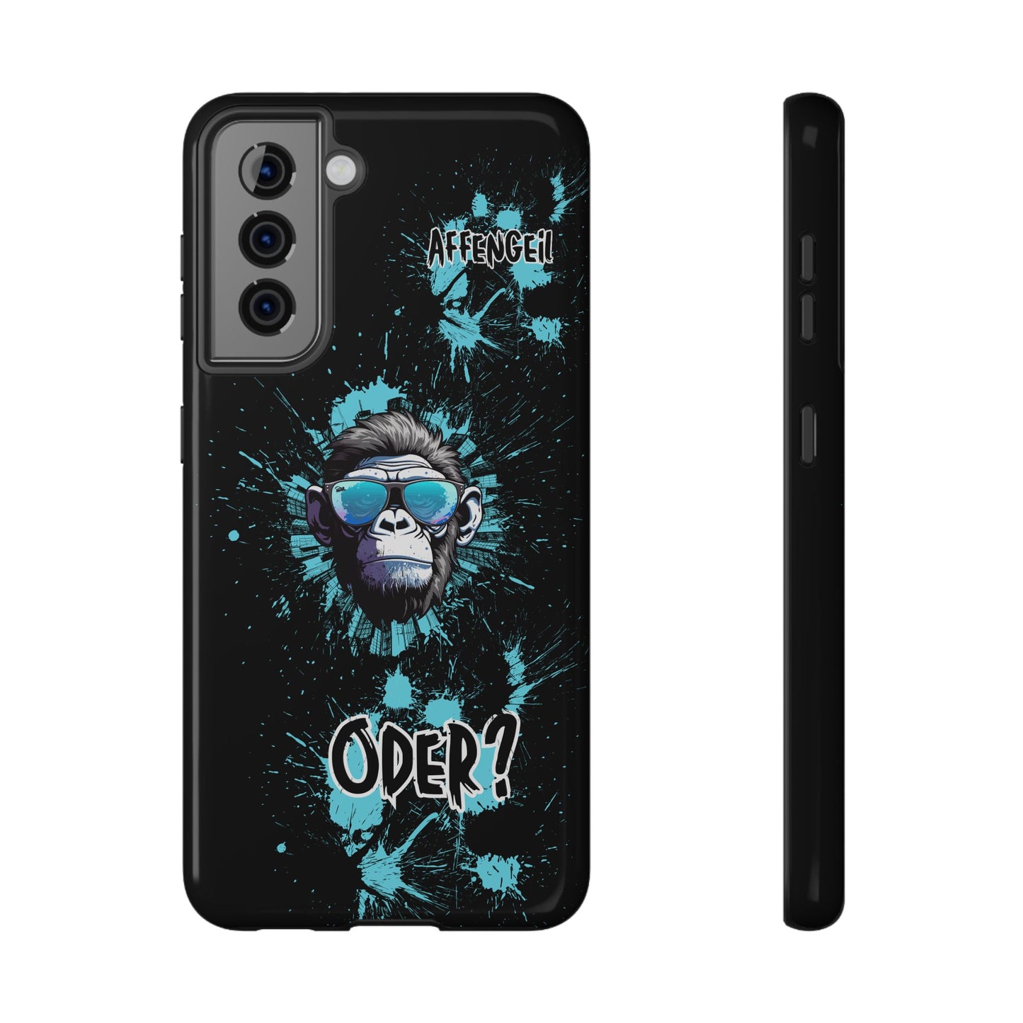 Affengeil - oder? Trendy Gorilla Phone Case - Impact-Resistant, Bold Design for Animal Lovers