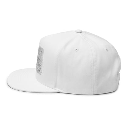 Butterfly and Bee Muhammad Ali Flat Bill Cap | Trendy Snapback Hat