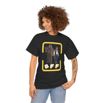 BFF Chewbacca &amp; Han Solo Unisex Heavy Cotton Shirt