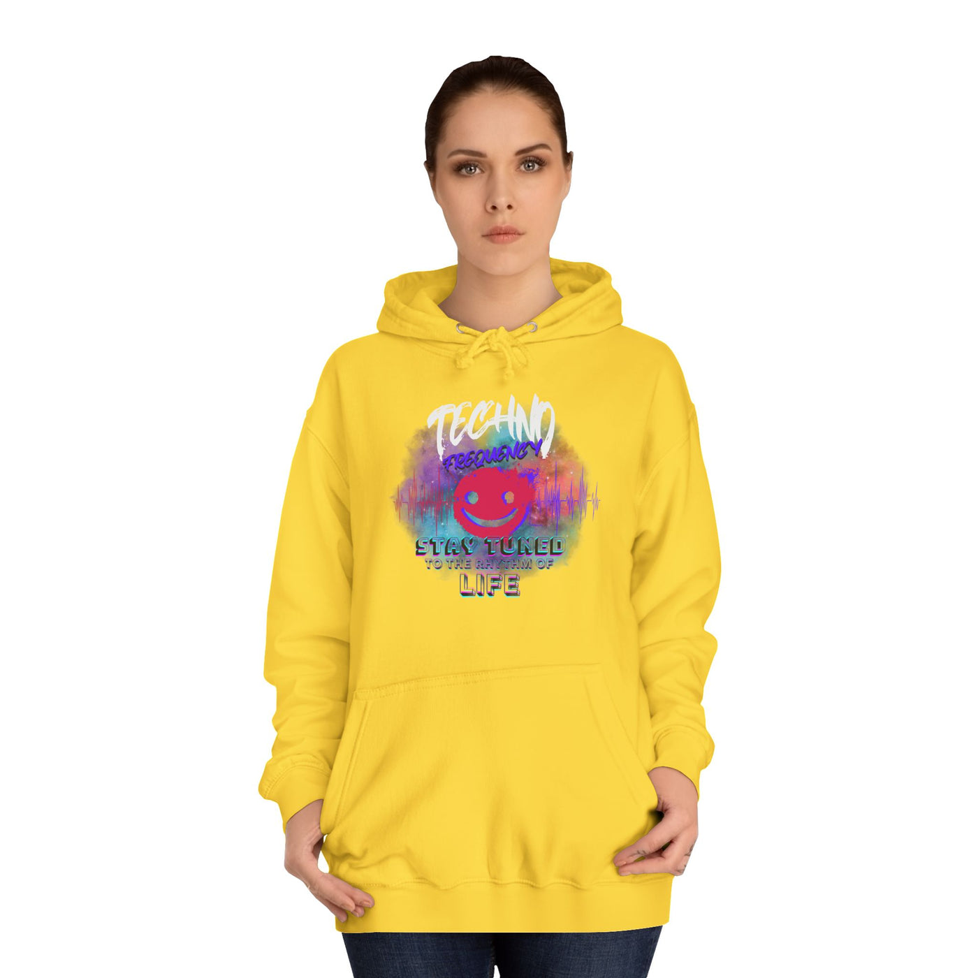 Techno Vibes - Hoodie -  Sweatshirt