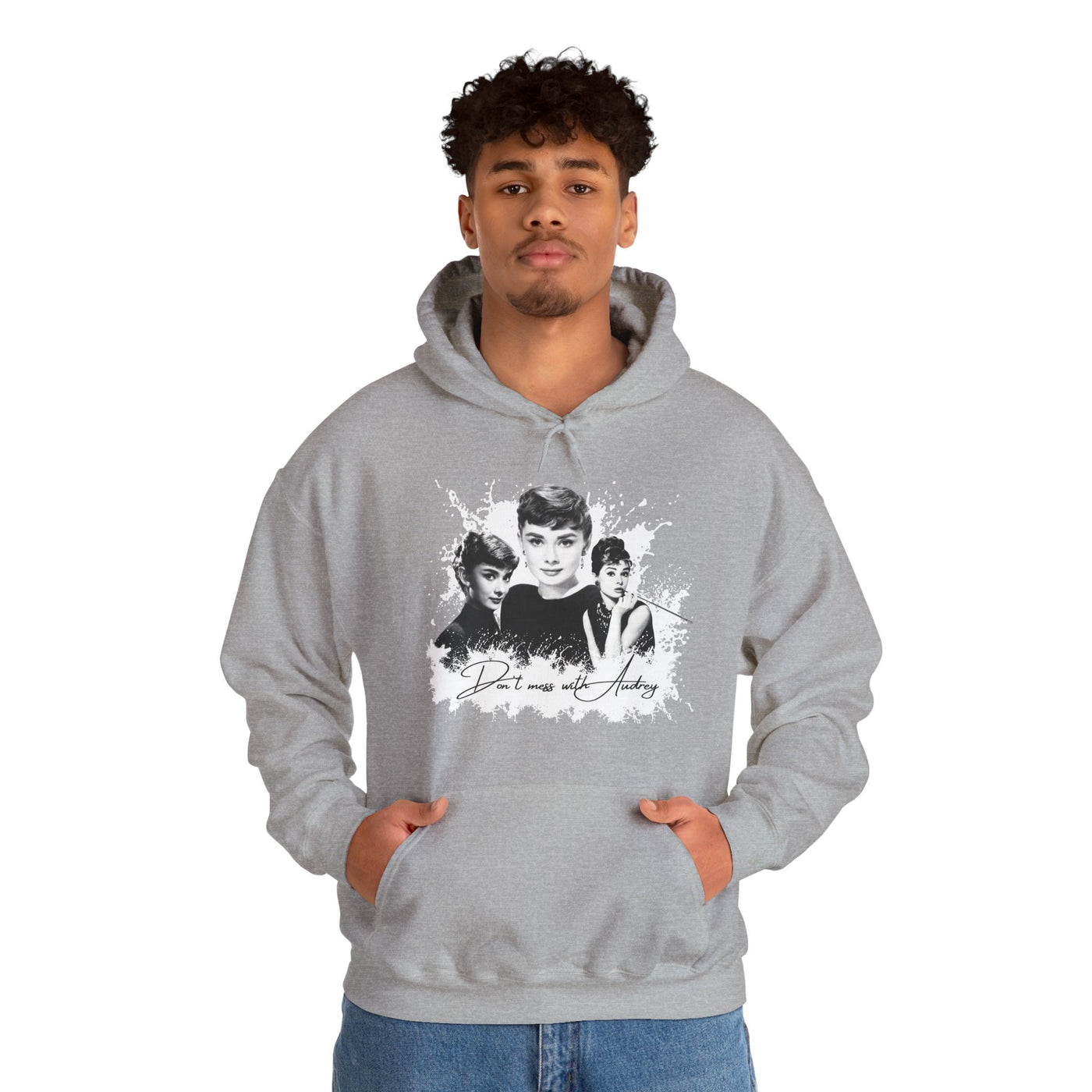Retro Audrey Hepburn Hoodie - Classic Style