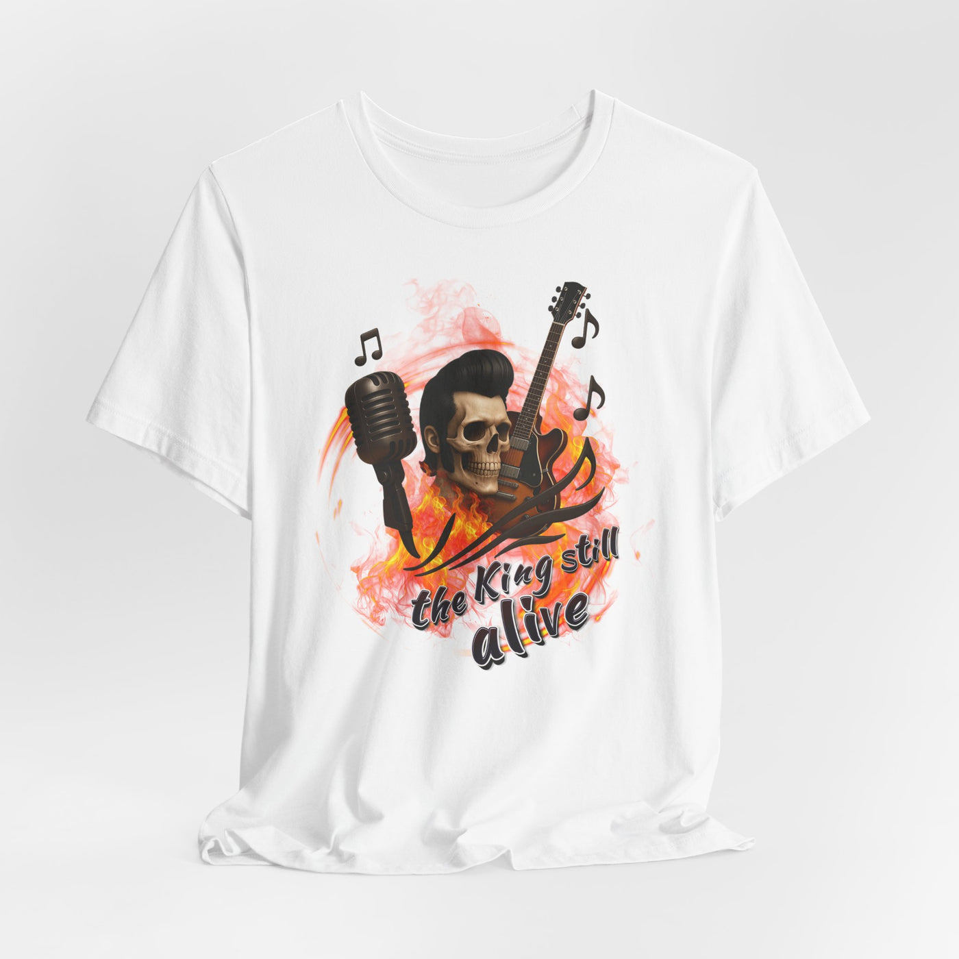 Music Vibes Unisex Jersey Tee - 'The King Still Alive' Graphic T-Shirt