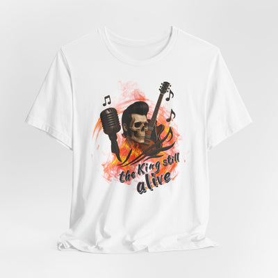 Music Vibes Unisex Jersey Tee - 'The King Still Alive' Graphic T-Shirt