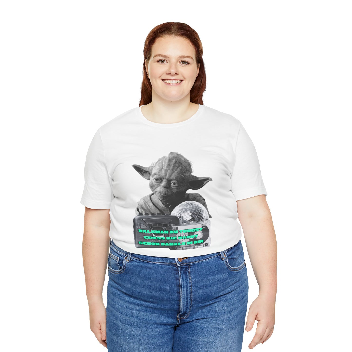 Funny Yoda Quote Unisex Tee - Walkman du kennst - erfahren du bist starwars