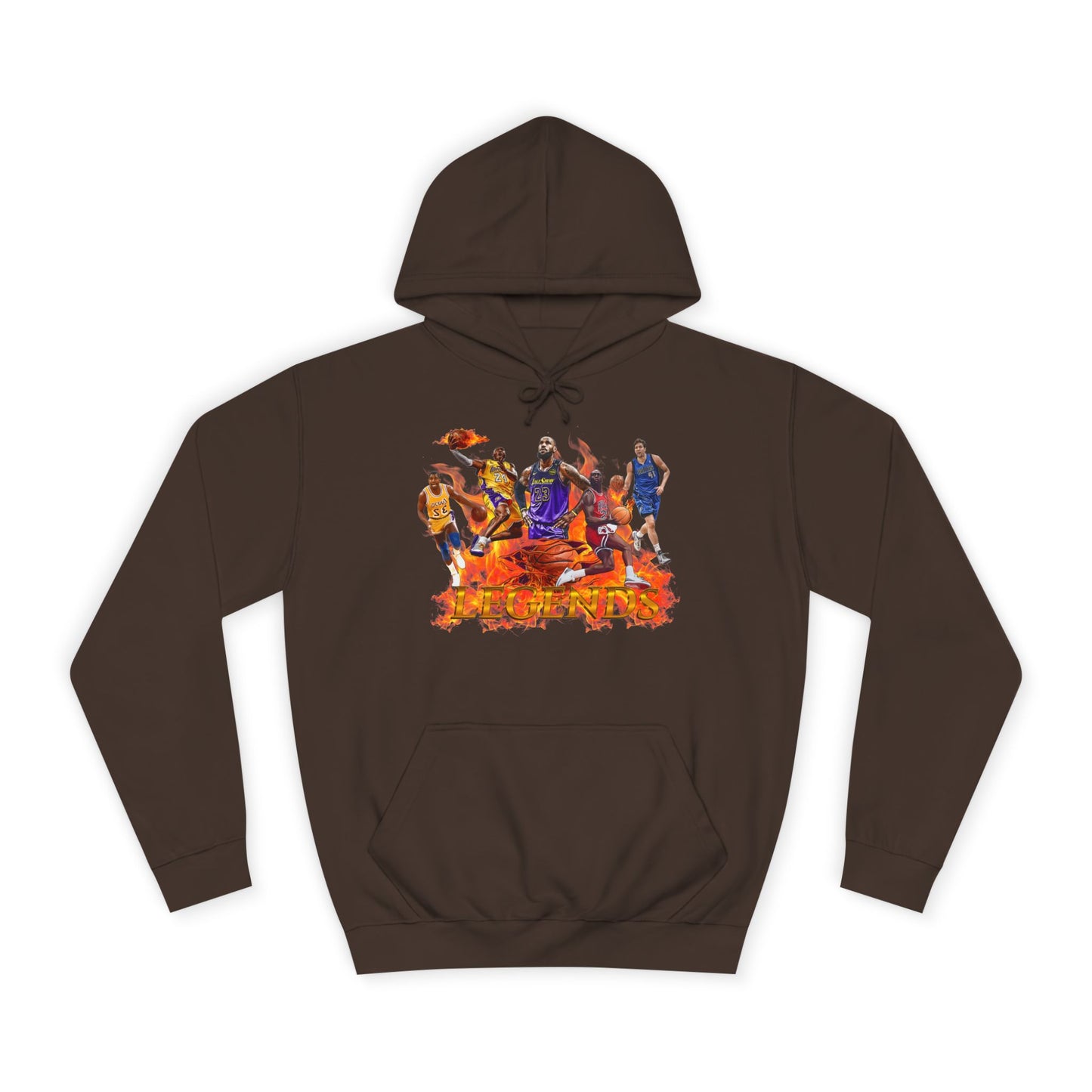 Unisex Sports Hoodie, Legends of Basketball