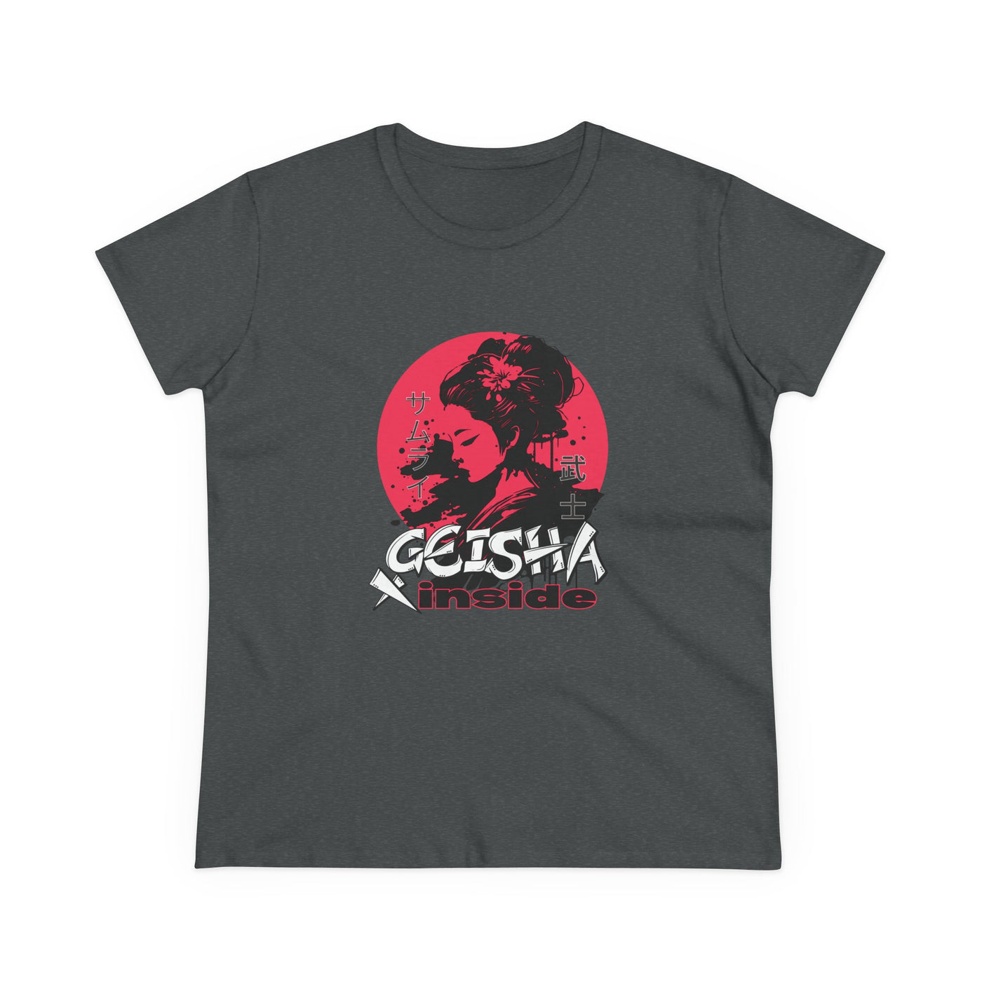 "Geisha Inside"Fleece Shirt, Cozy