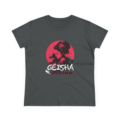 "Geisha Inside"Fleece Shirt, Cozy
