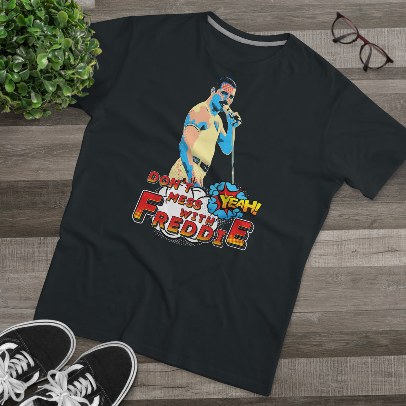 Freddy-Inspired Graphic Tee - Fun & Bold Modern Fit Shirt