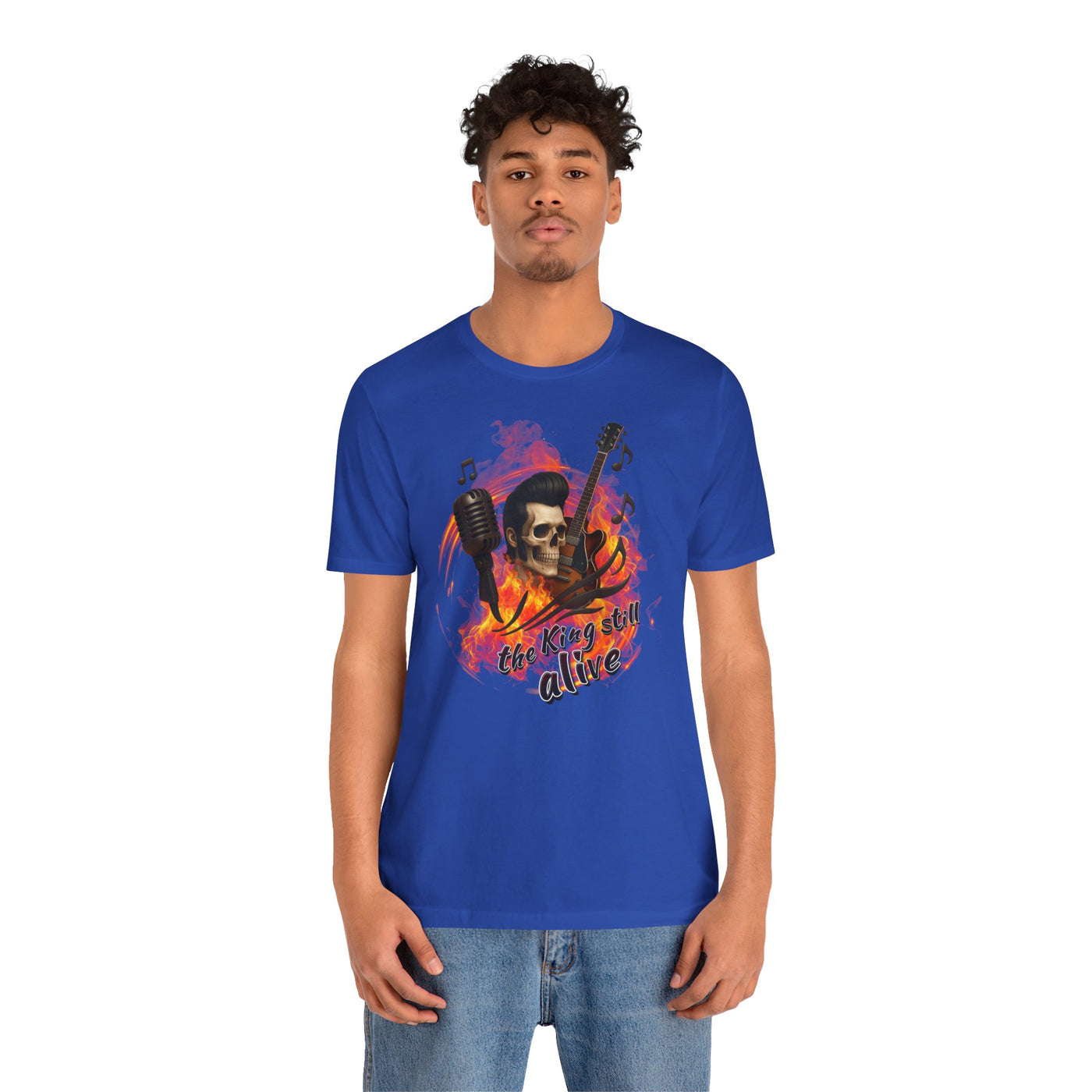 Music Vibes Unisex Jersey Tee - 'The King Still Alive' Graphic T-Shirt