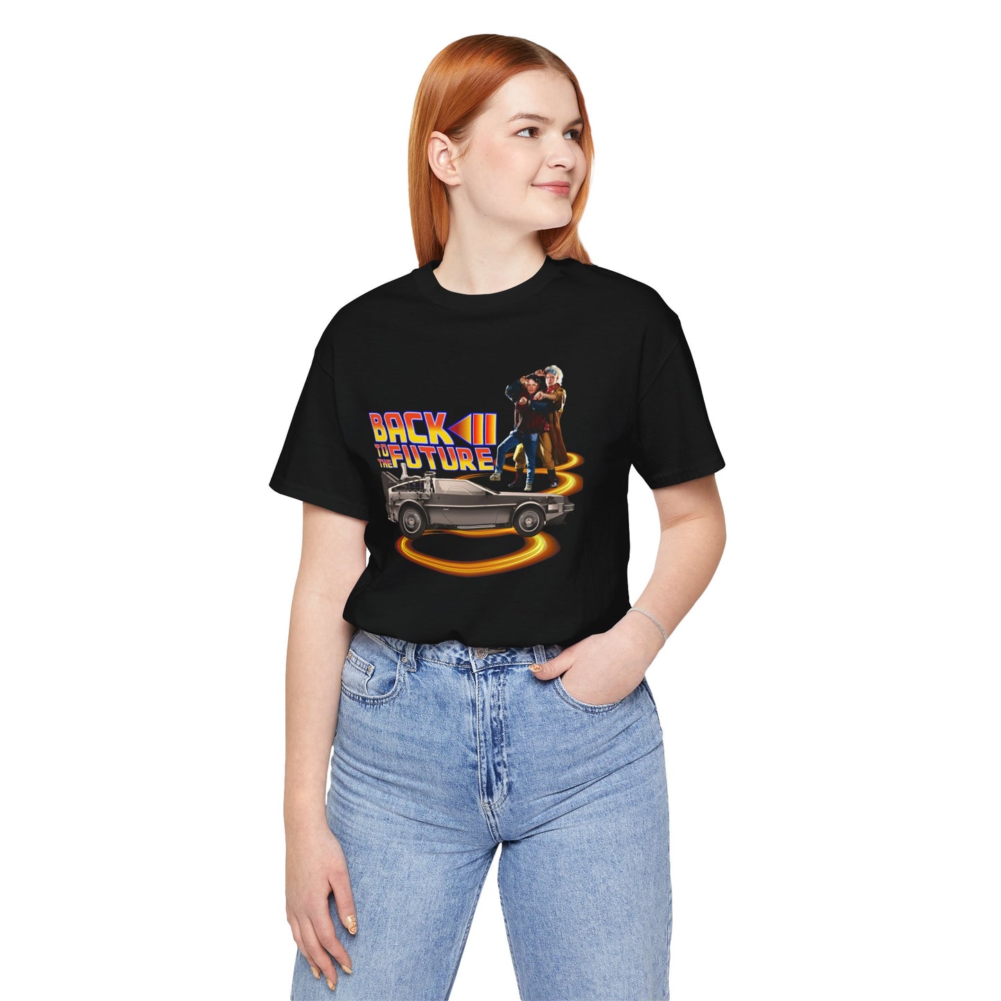 Retro Back to the Future Tee - Unisex Short Sleeve Shirt