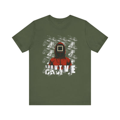 Squid Game Unisex Jersey Tee - Casual Graphic Shirt for Fans