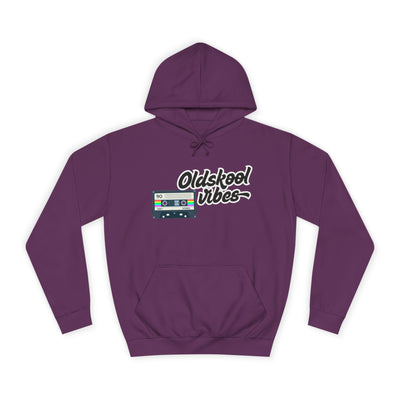 Oldskool Vibes- Hooded Sweatshirt - 'Oldskool' Graphic