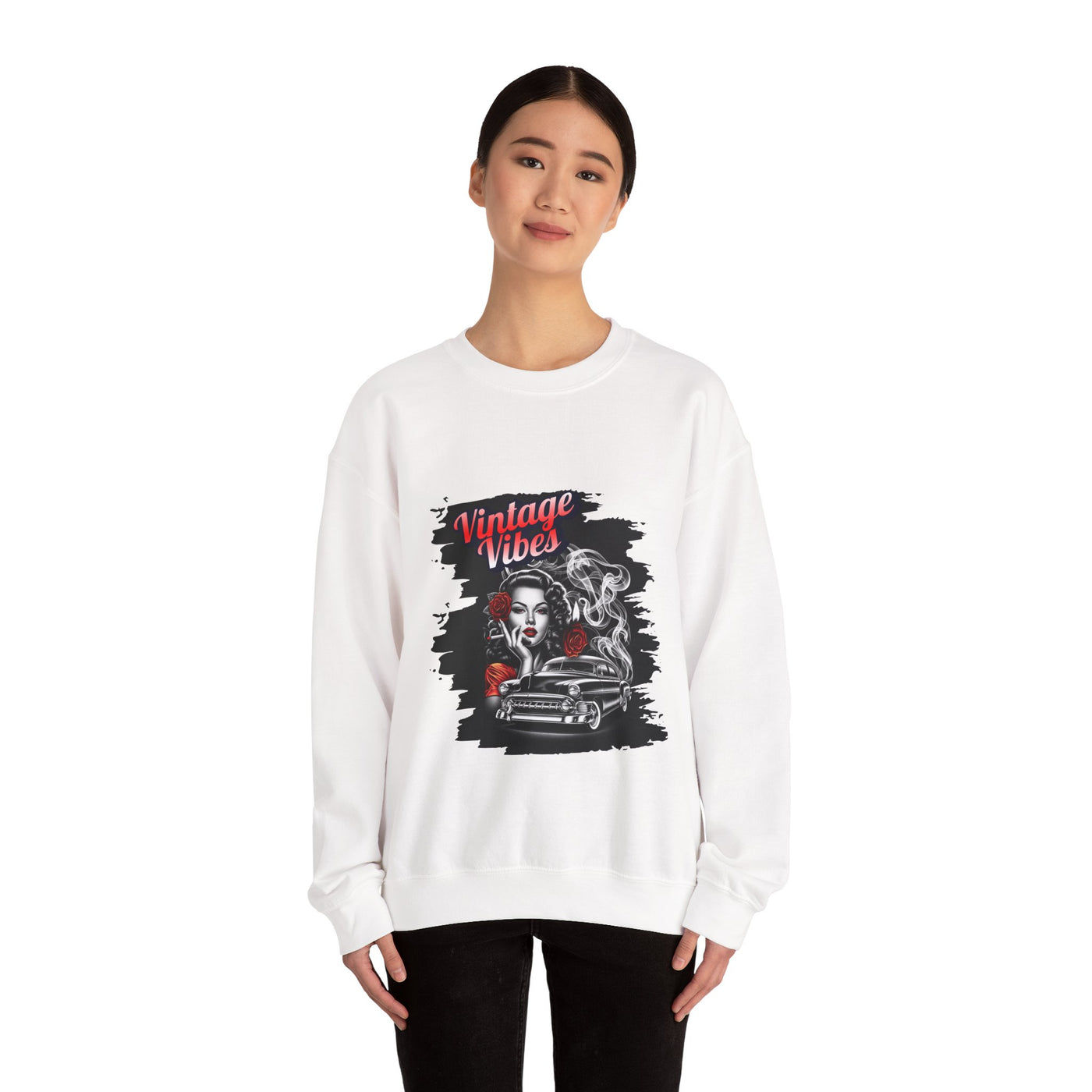 Vintage Vibes Unisex Sweatshirt, Retro