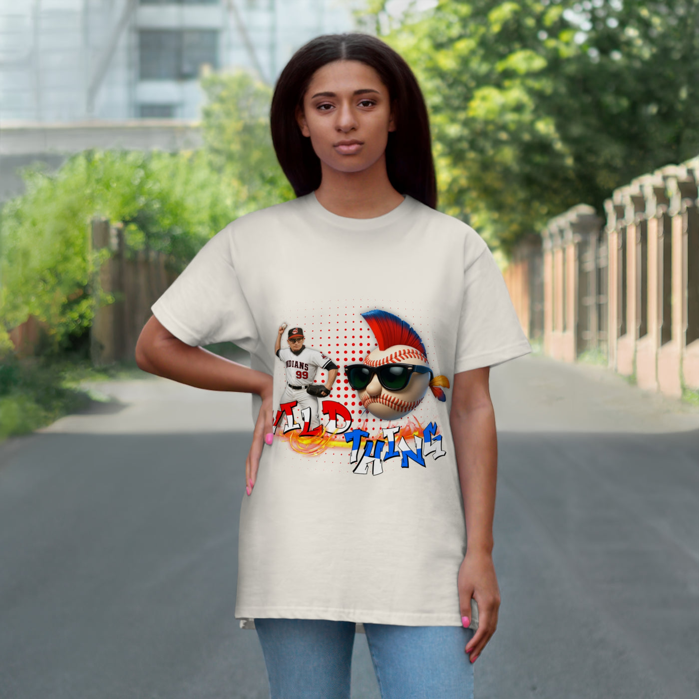 Charlie Sheen Wild Thing  - Baseball Fan T-Shirt