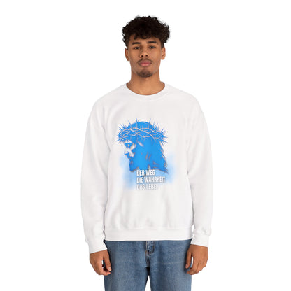 Sweatshirt Jesus "Der Weg - Die Wahrheit - Das Leben"