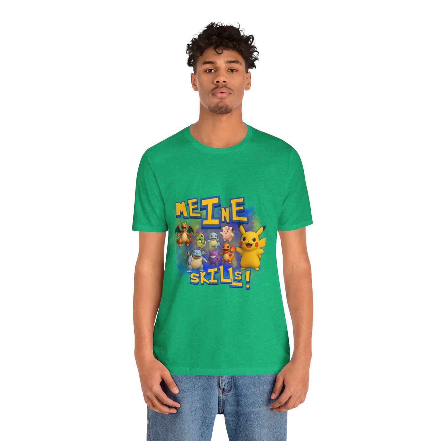 Pokemon Skills Unisex Tee, Fun Casual Shirt