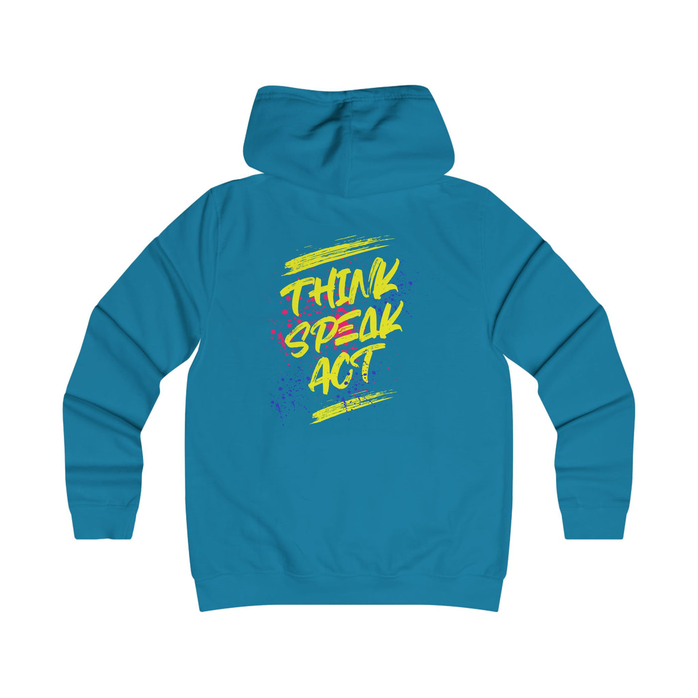 Think Speak Act Hoodie for Trendy Girls, Casualwear