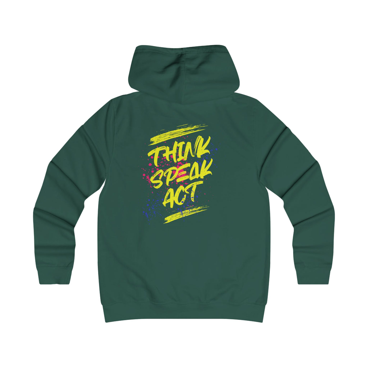 Think Speak Act Hoodie for Trendy Girls, Casualwear