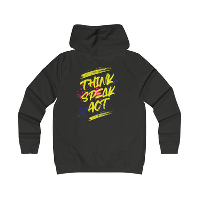 Think Speak Act Hoodie for Trendy Girls, Casualwear