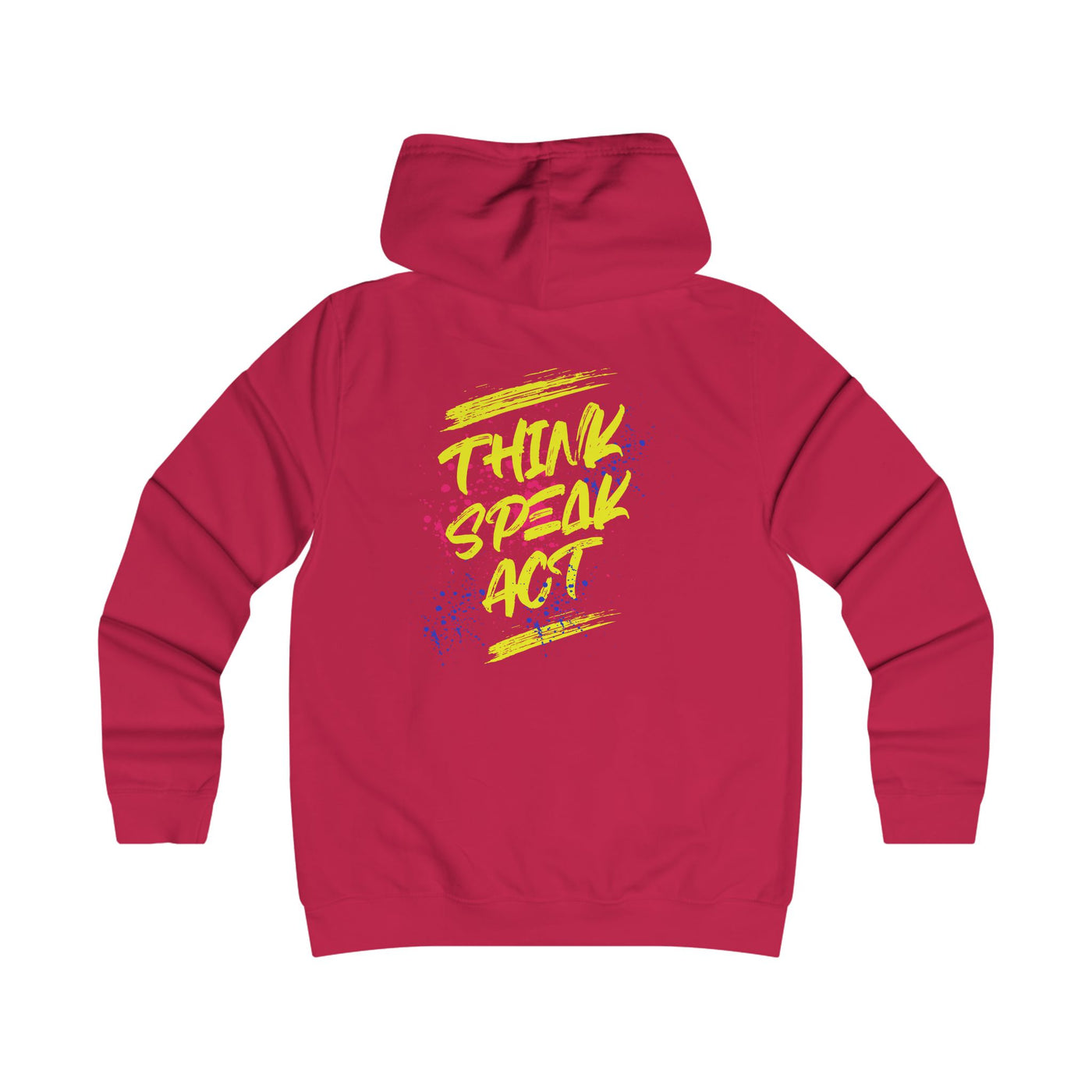 Think Speak Act Hoodie for Trendy Girls, Casualwear