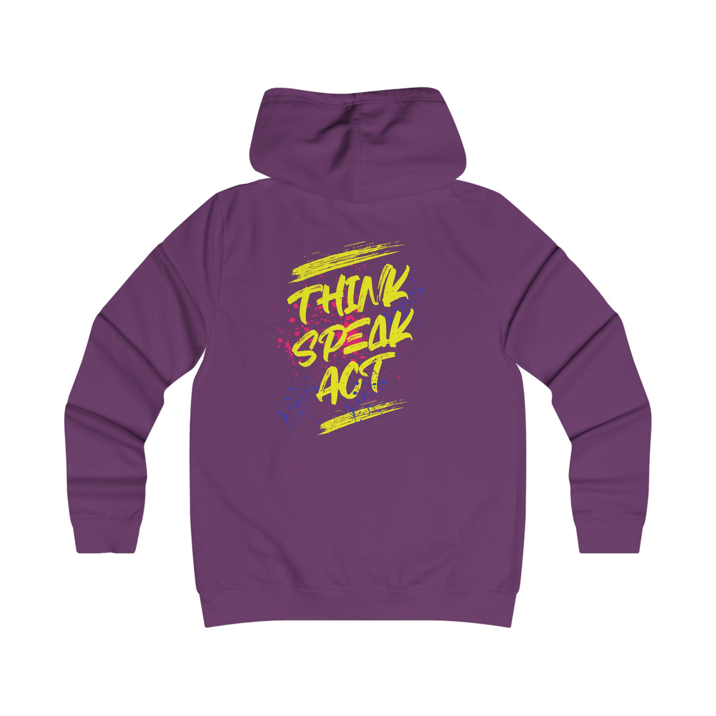 Think Speak Act Hoodie for Trendy Girls, Casualwear
