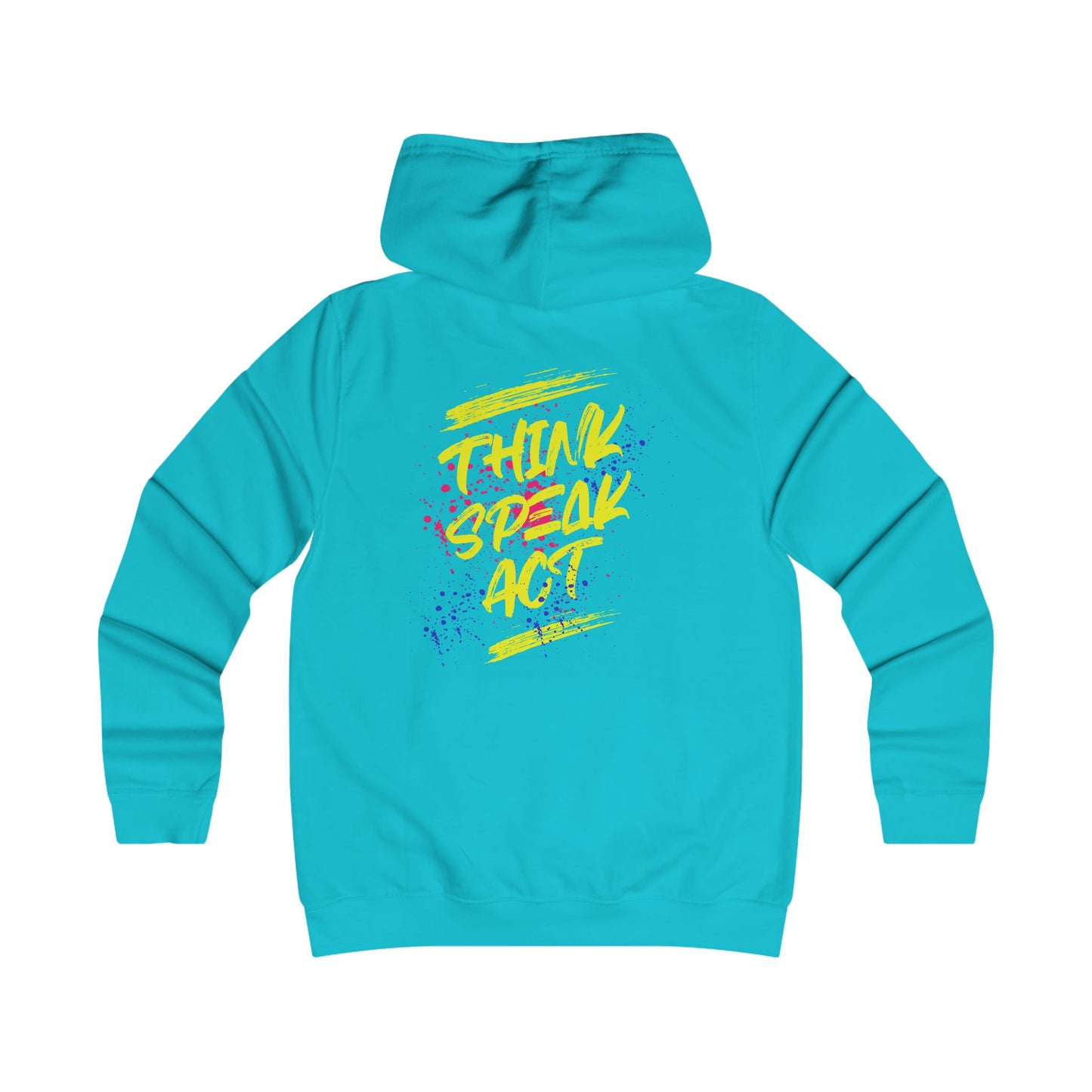 Think Speak Act Hoodie for Trendy Girls, Casualwear