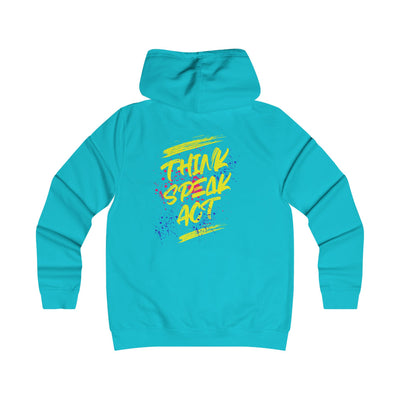 Think Speak Act Hoodie for Trendy Girls, Casualwear